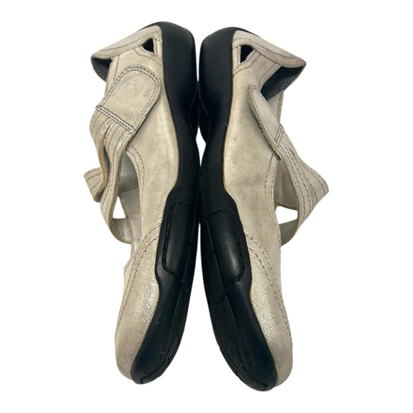 Rod Hommerson Chelsea Gold Metallic Leather Maryjane Comfort Shoes Women’s 11 - Picture 10 of 13